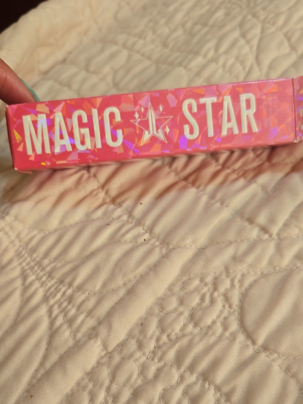 Jeffree Star Magic Star Concealer - Pink Holographic Packaging
